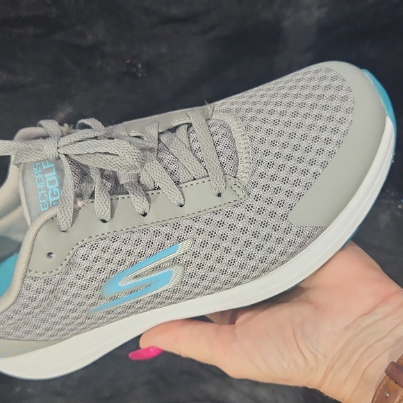 Sketchers Go Golf Women’s sz 6.5 17004/GYBL Max- Fairway 2 Gray/Blue,NWT - Picture 7 of 7